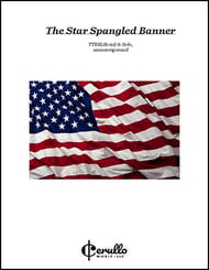 The Star Spangled Banner TTBB choral sheet music cover Thumbnail